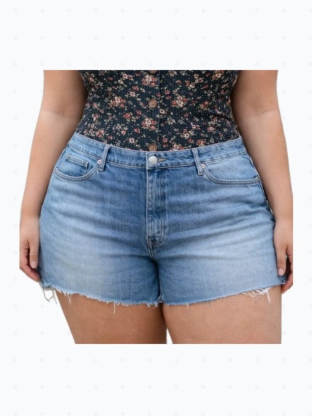 Forever 21 Mom Denim Shorts High Rise Size 20